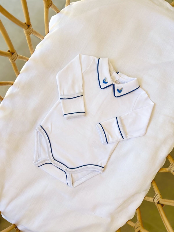 body bordado barquitos ml