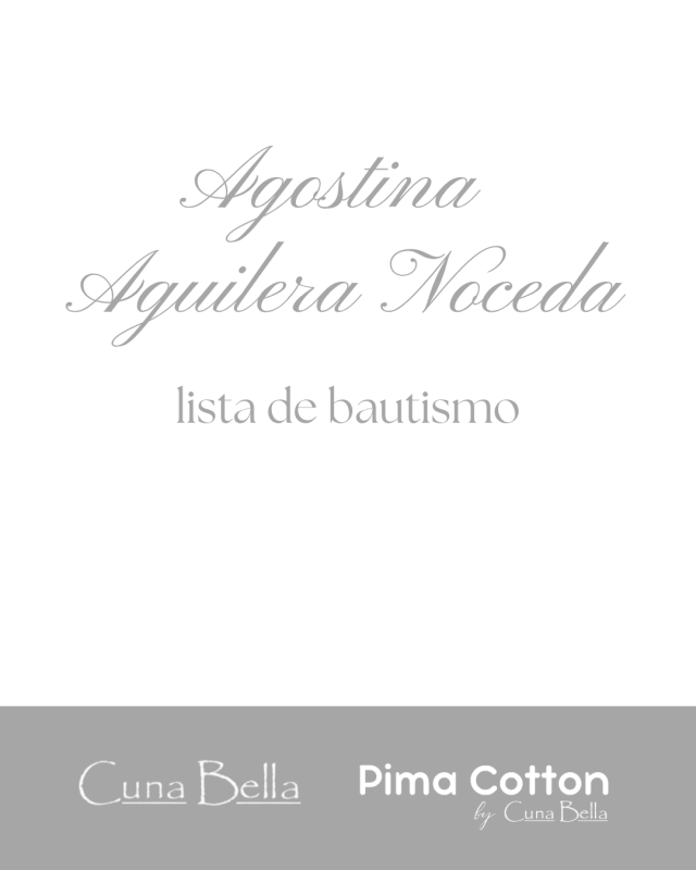 Agostina Aguilera Noceda