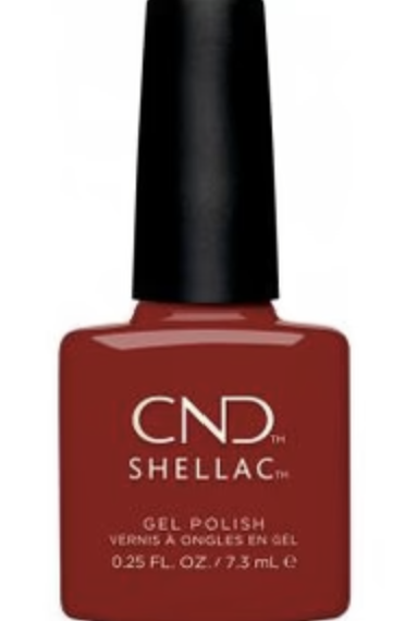 CND SHELLAC BORDEAUX BABE   0.25 OZ