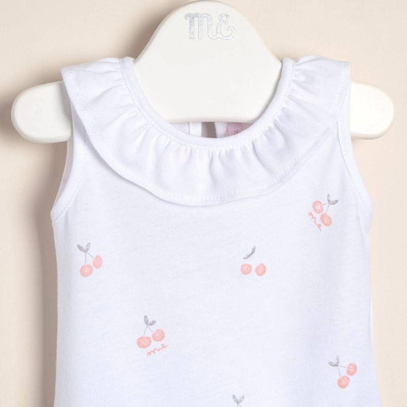 body de alg con voladitos estamp cerezas