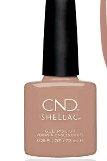 CND SHELLAC FLOWERBED FOLLY  0.25 OZ