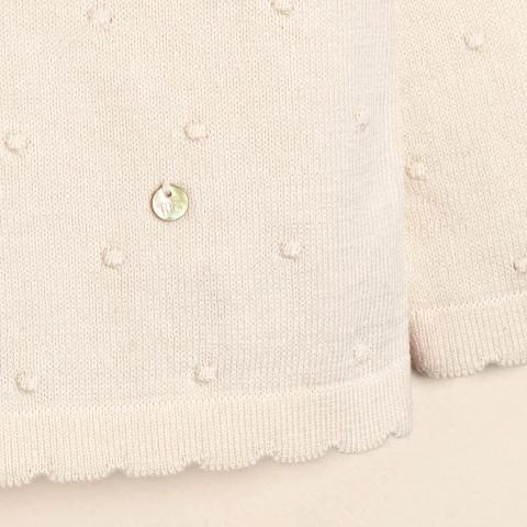 saco con motitas crudo