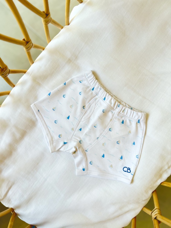 boxer estampado barquitos