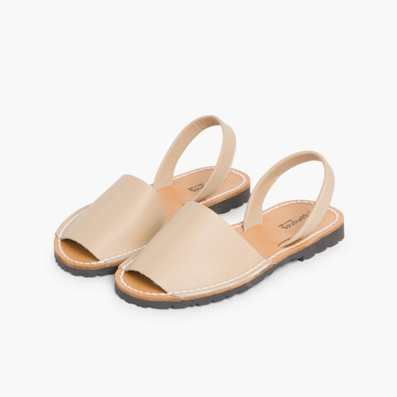 menorquinas niños avarcas napa arena