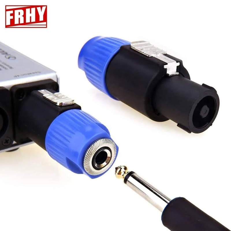 Adaptador Speakon macho a plug hembra