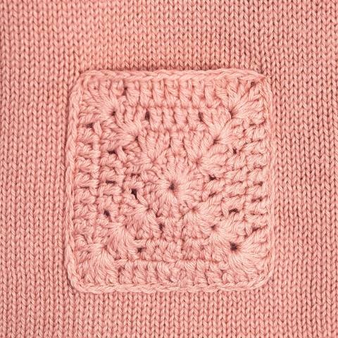 saco de alg con crochet rosa cal