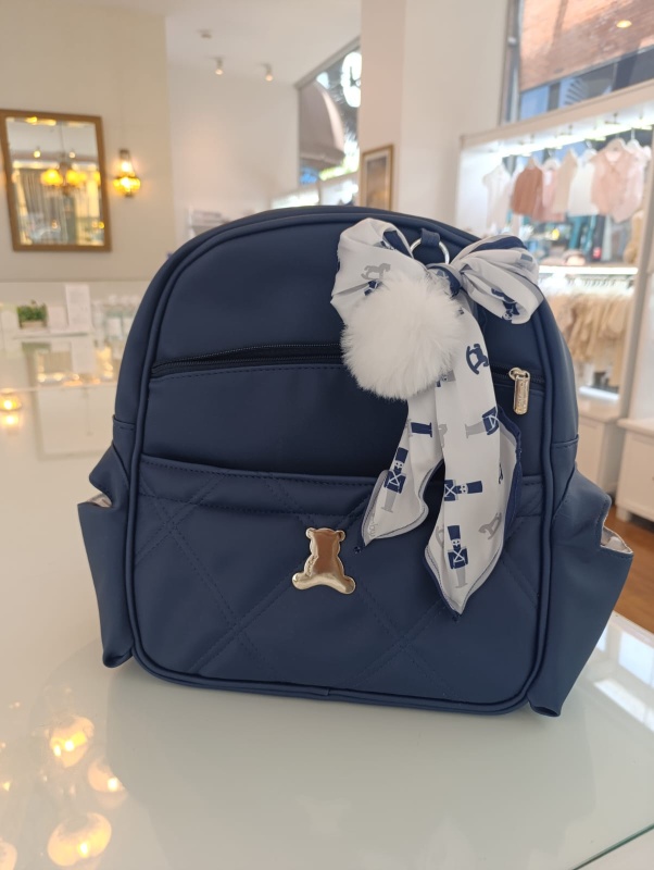 mochila lu soldadinho cuna marinho