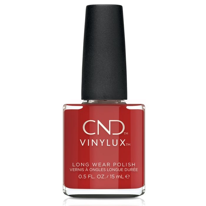 CND VINYLUX #364 DEVIL RED 0.5 OZ