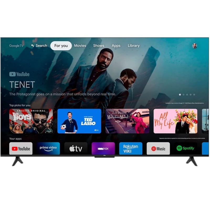 Televisor SMART TCL 55" P635 GOOGLE TV 4K UHD FRAMELESS
