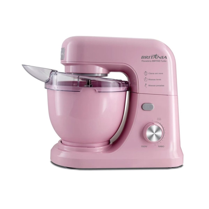 Batidora Planetaria Britania BBP700RS 700W ROSA