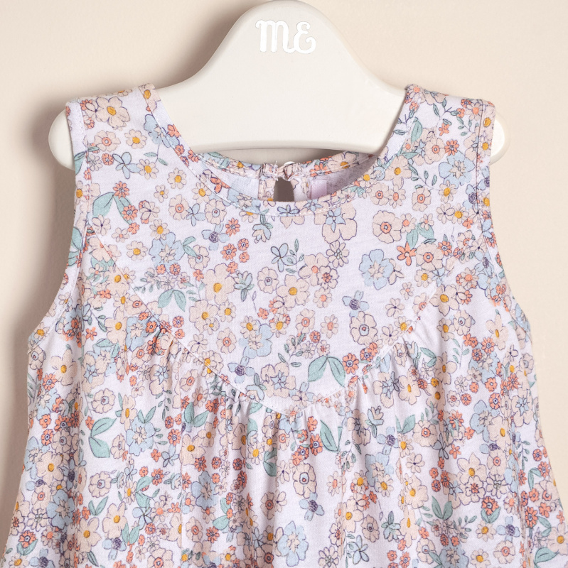 vestido de alg estampado exclusivo liberty