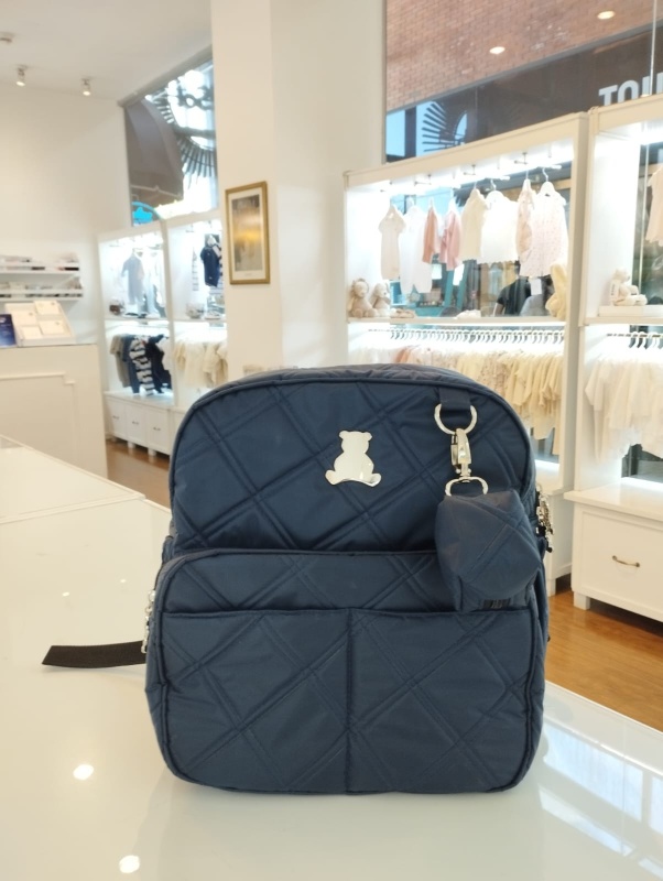 mochila lux ch matelase azul marino