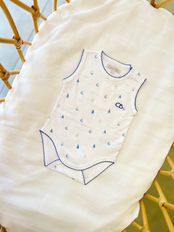 body musculosa estampado barquito