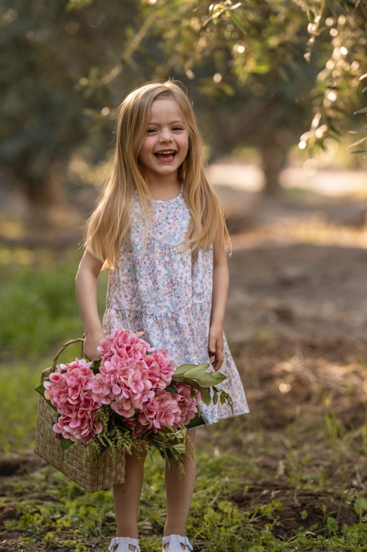 vestido de alg estampado exclusivo liberty