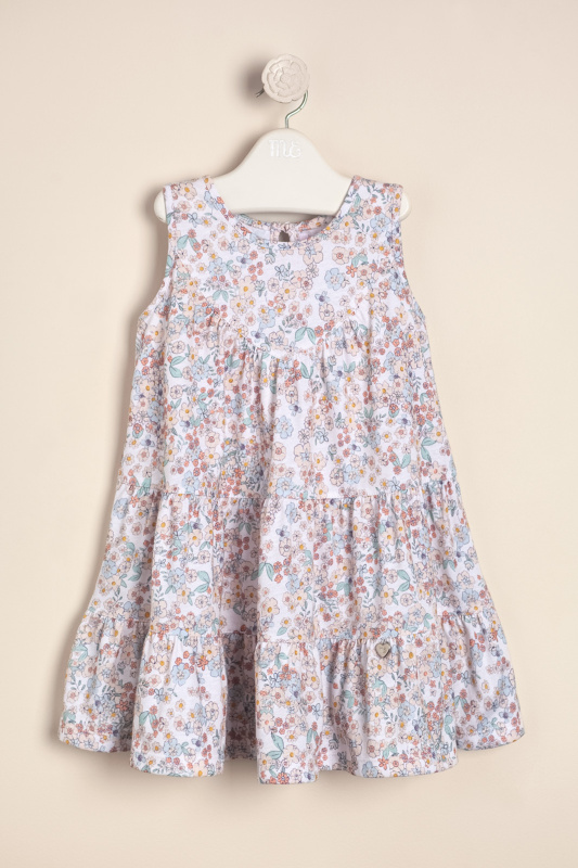 vestido de alg estampado exclusivo liberty