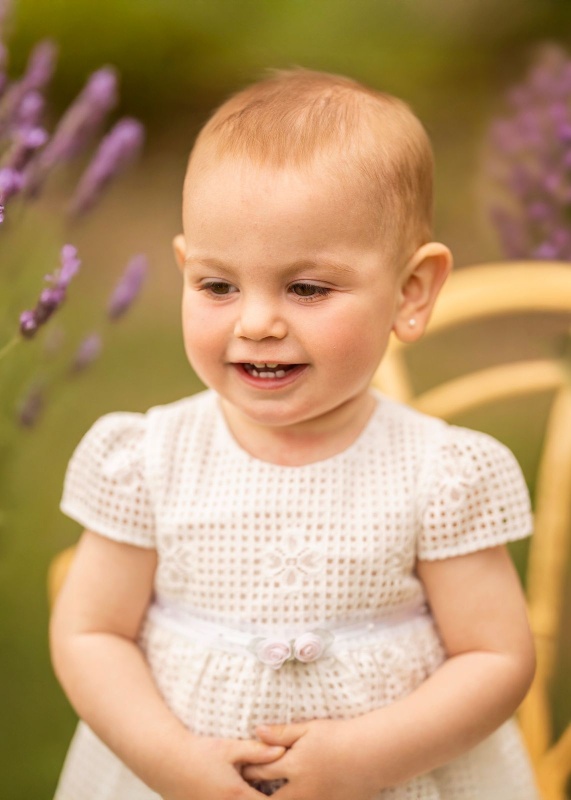 vestido en tejido calado con flores jazmin