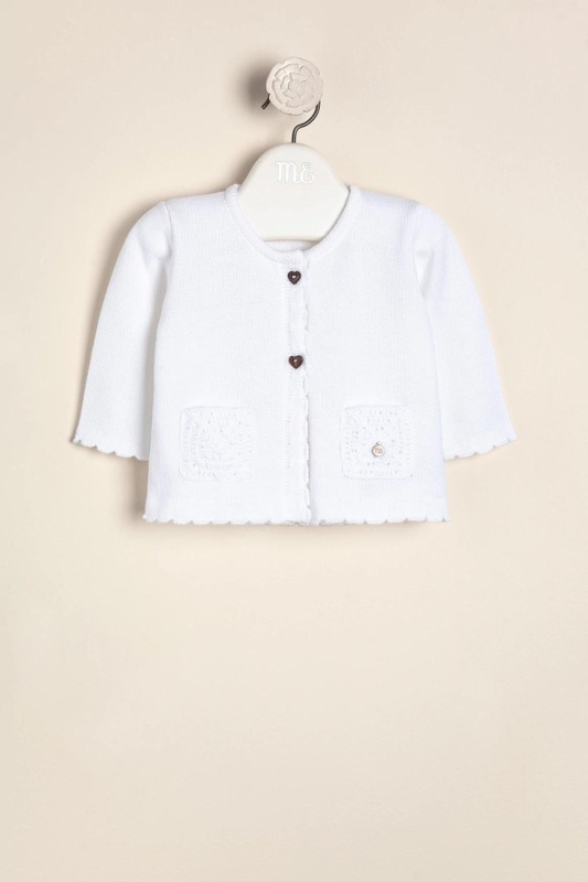 saco de alg con crochet blanco