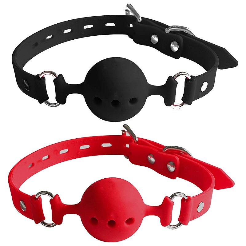 MORDAZA DE BOLA DE SILICONA DE 4,5CM - SI