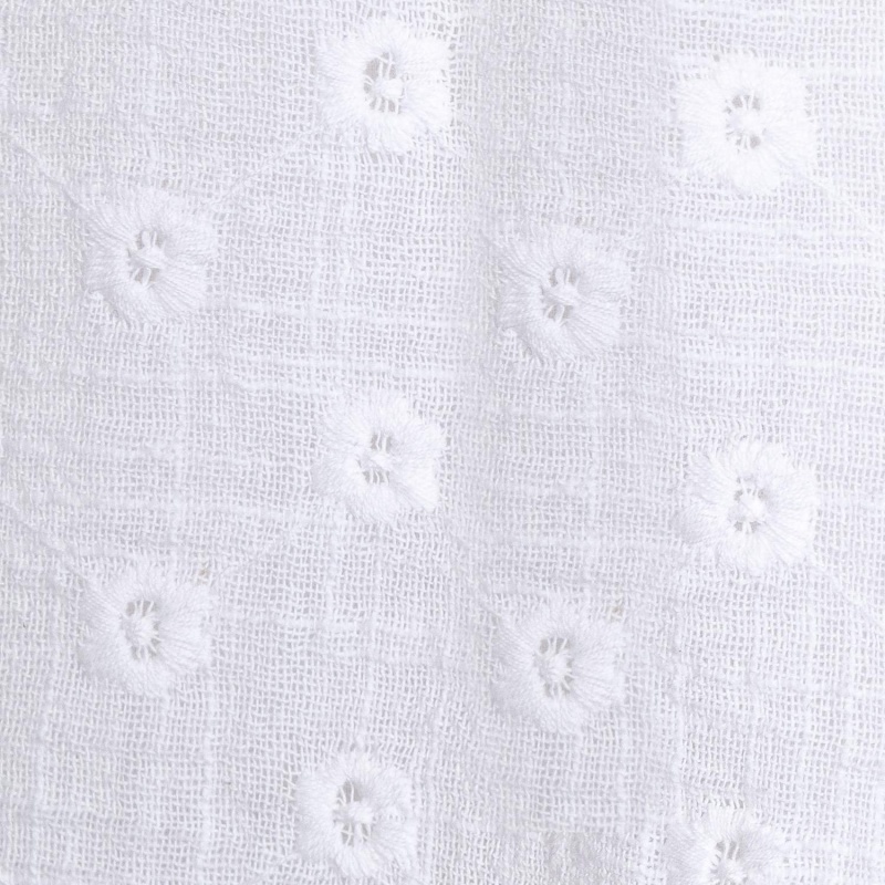 vestido de gasa bordada anat