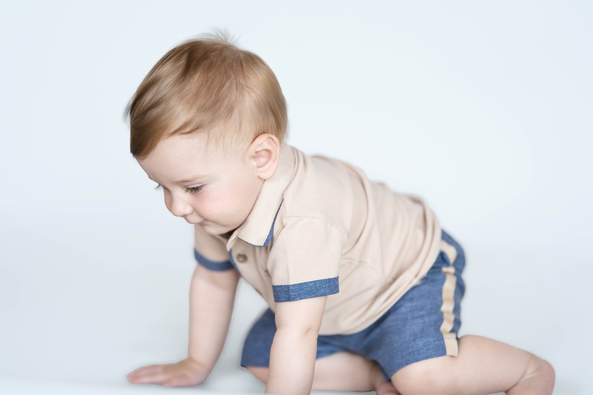 conjunto de remera con bermuda de lino martino