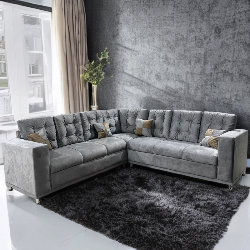 SOFA ESQUINERO PARIS GRIS