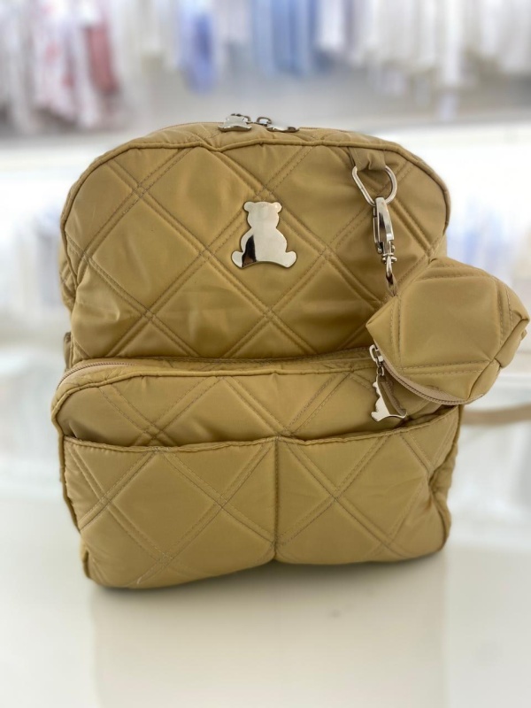 mochila lux ch matelase beige