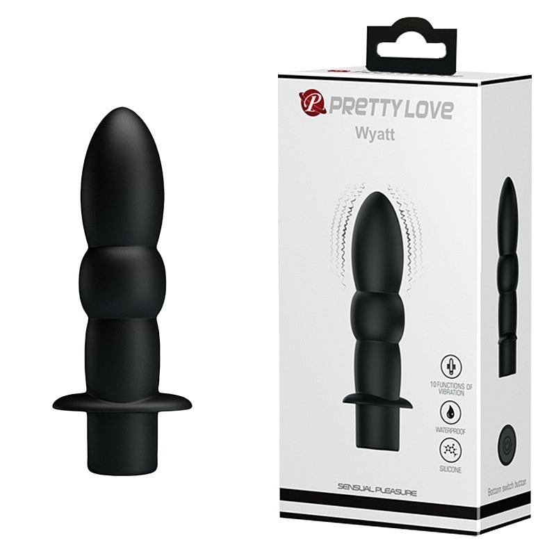 PLUG ANAL VIBRADOR - WYATT - PRETTY LOVE