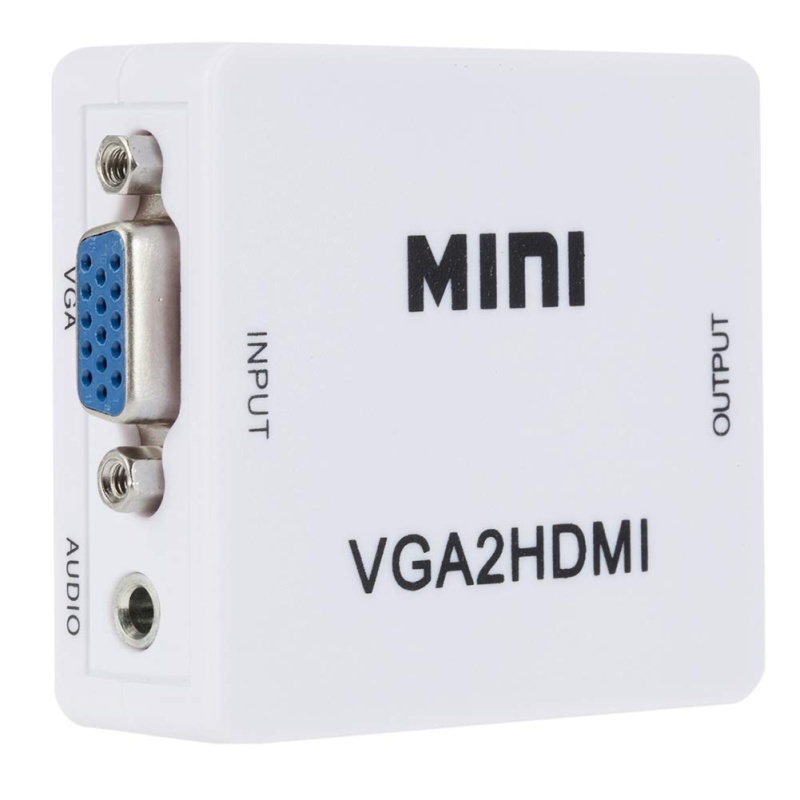 Adaptador VGA a HDMI con audio (T604)