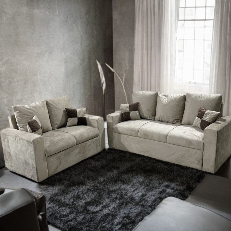 JUEGO DE LIVING GOLD 3.2 BEIGE