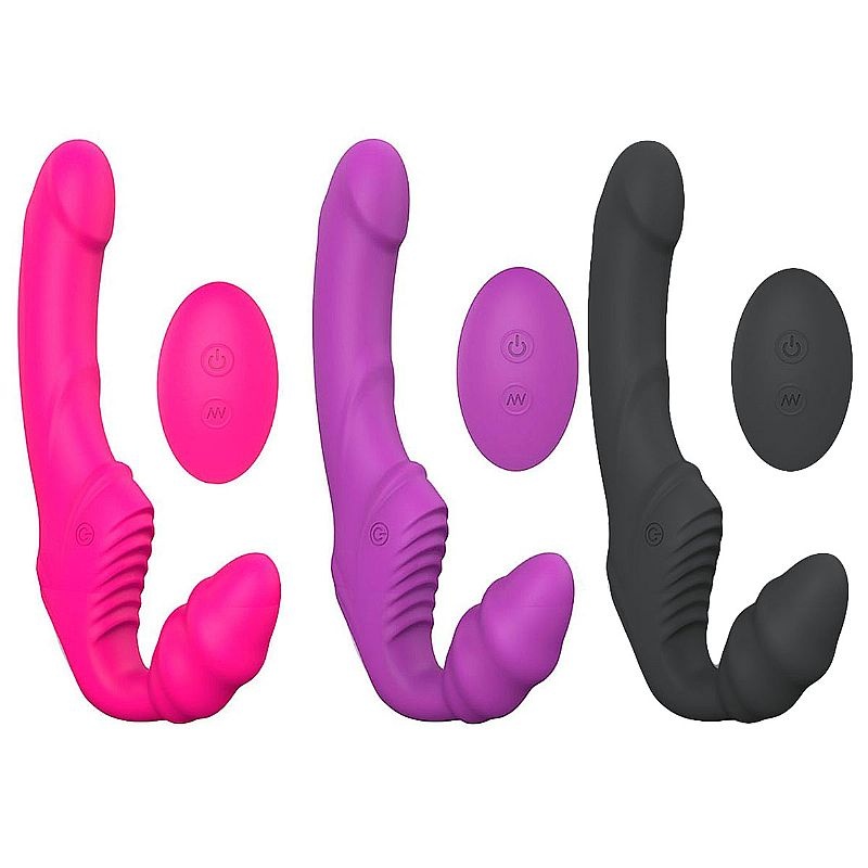 VIBRADOR PARA DOBLE PUNTO G SIN TIRANTES - NANA - S HANDE