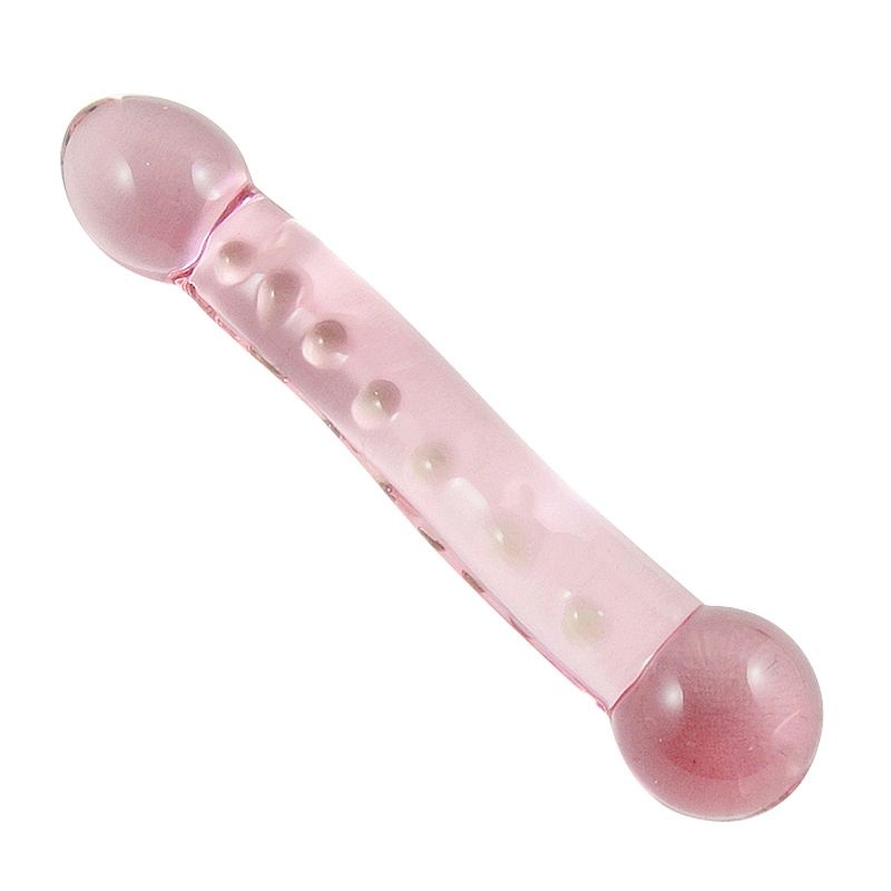 PLUG ANAL DE VIDRO CON BOLAS 18,5X3,5CM - SI