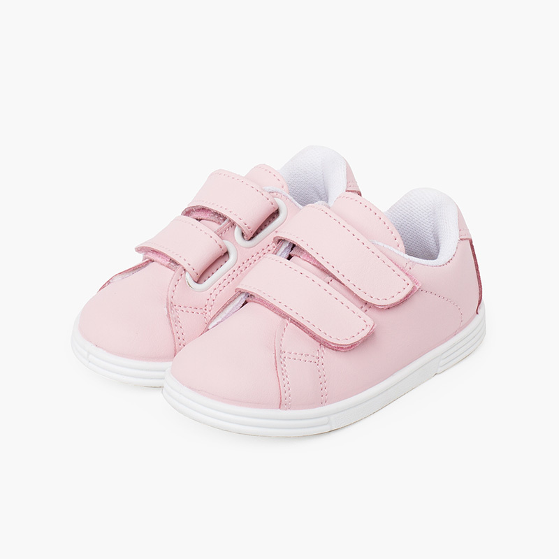 deportivas niños lavable rosa