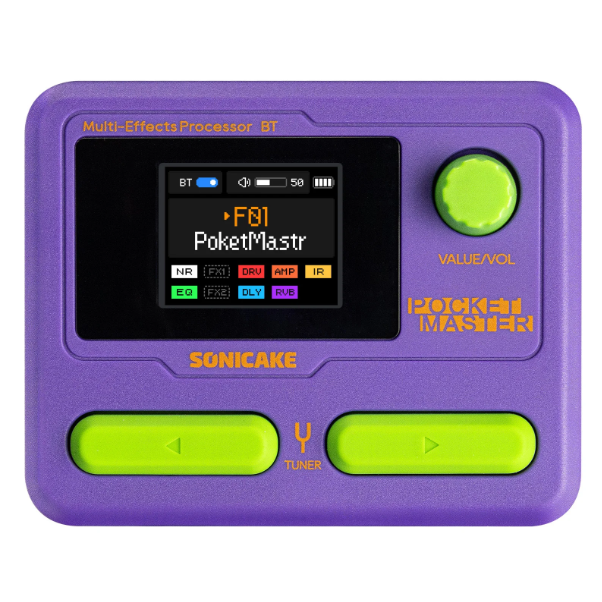 Procesador Multi efectos BT Sonicake Pocket Master