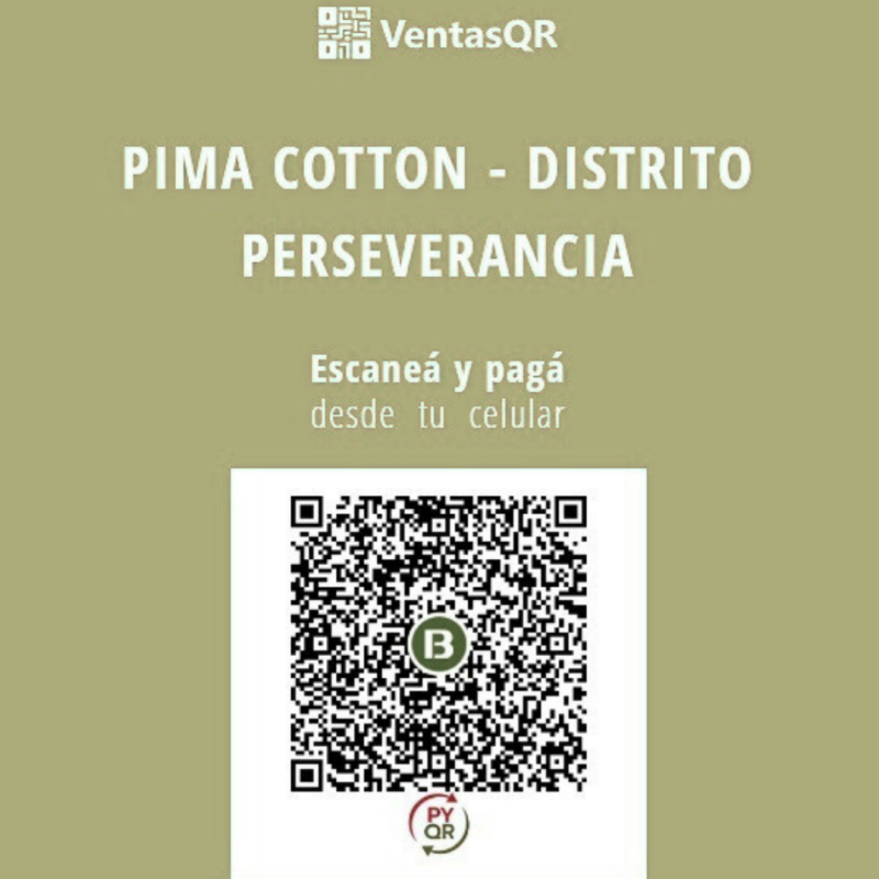 qr sucursal pima cotton distrito perseverancia