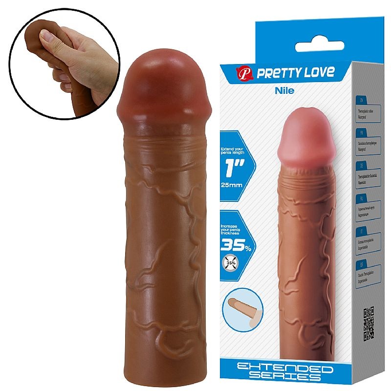 FUNDA PARA PENE 18X3,9CM - NILO - PRETTY LOVE