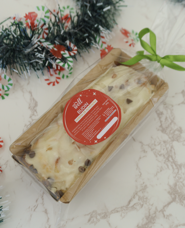 Budín Navideño con harina de almendras 220gr