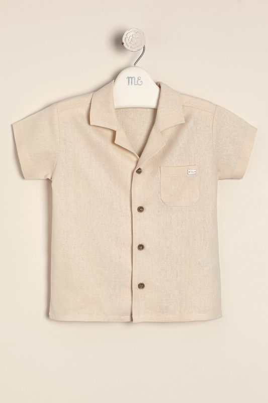 conjunto de bermuda y camisa de lino dante