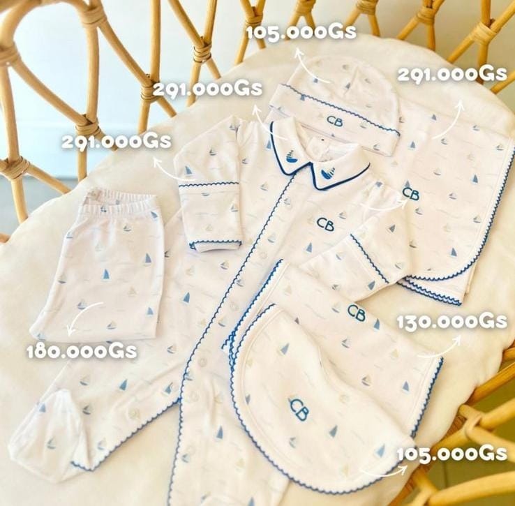 enterito estampado barquito ml