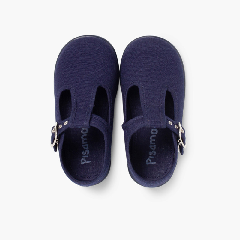 pepito tela hebilla azul marino