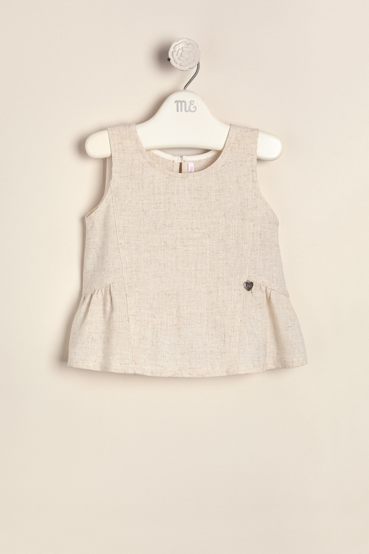 batita en lino rústico claire