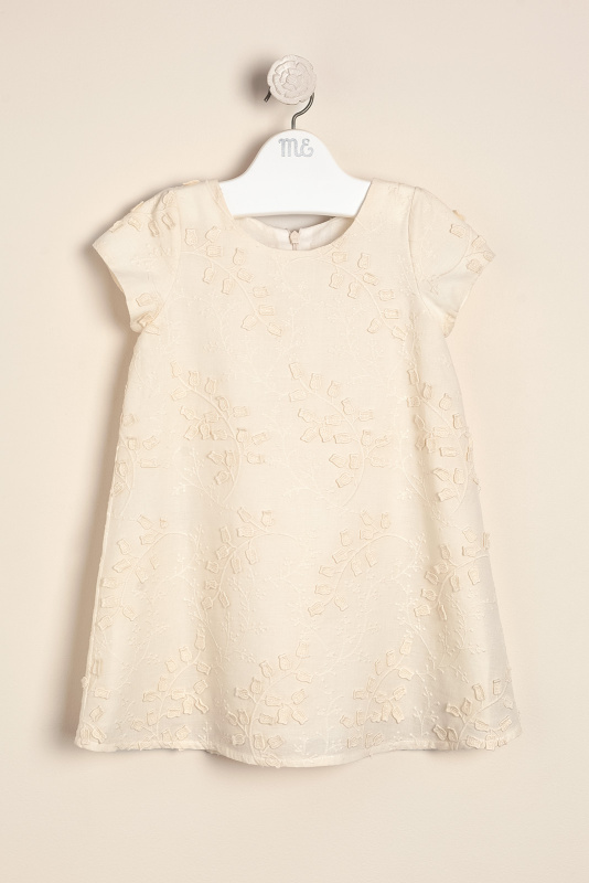 vestido de broderie con bordado mumis