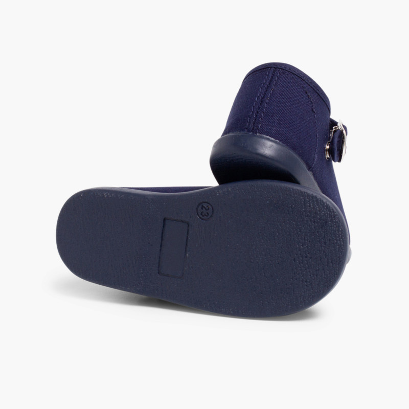 pepito tela hebilla azul marino