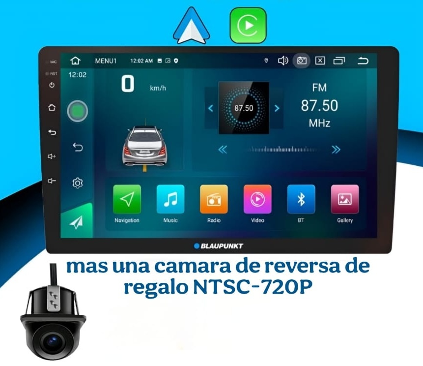 Auto radio Blaupunkt New York 950 + Camara de reversa