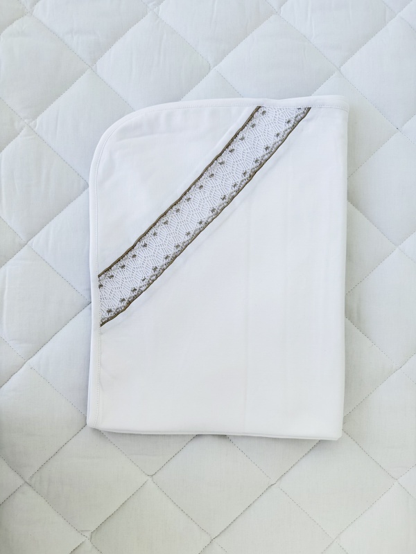 manta niño pima beige