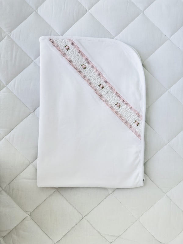 manta flores pima rosa