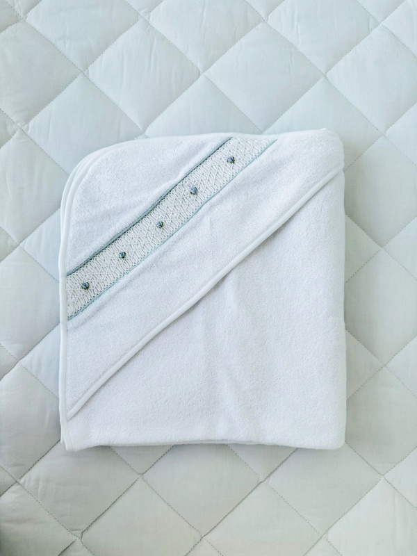 toalla smock celeste