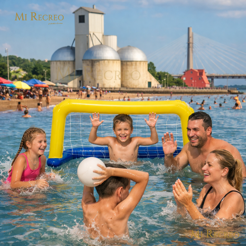 ARCO INFLABLE ACUATICO + PELOTA