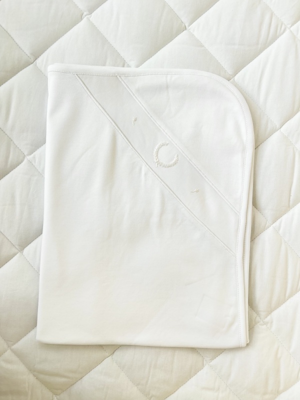 manta inicial niño blanco