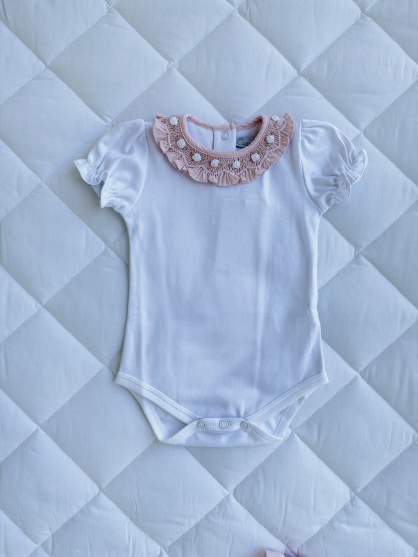 body cuello volado pima rosa