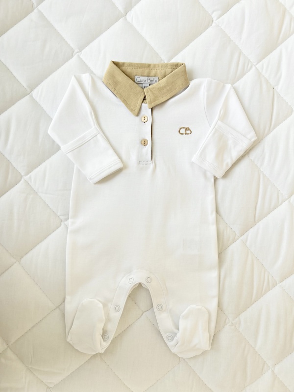 enterito camisa pima beige